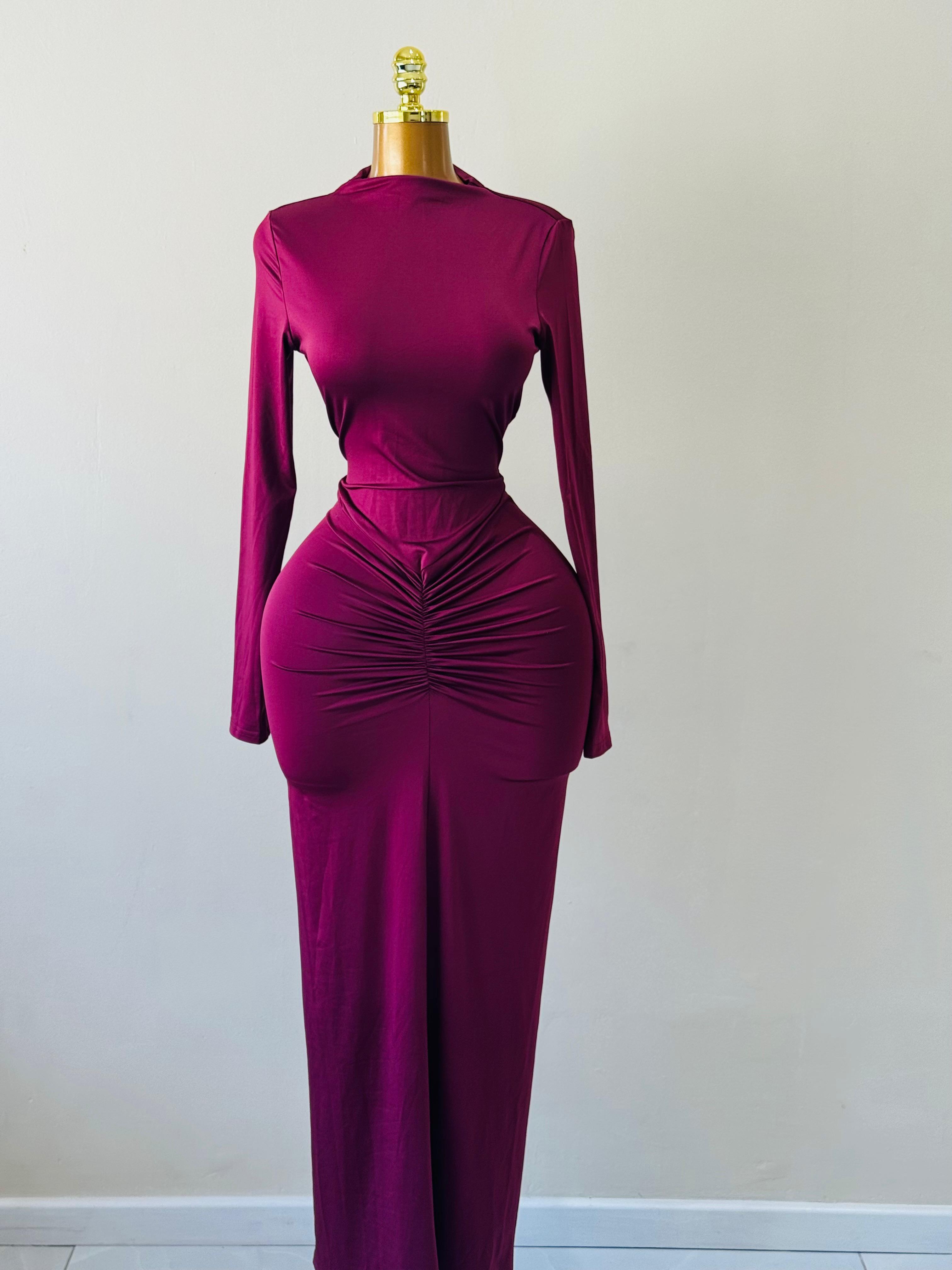 Ely bodycon maxi dress