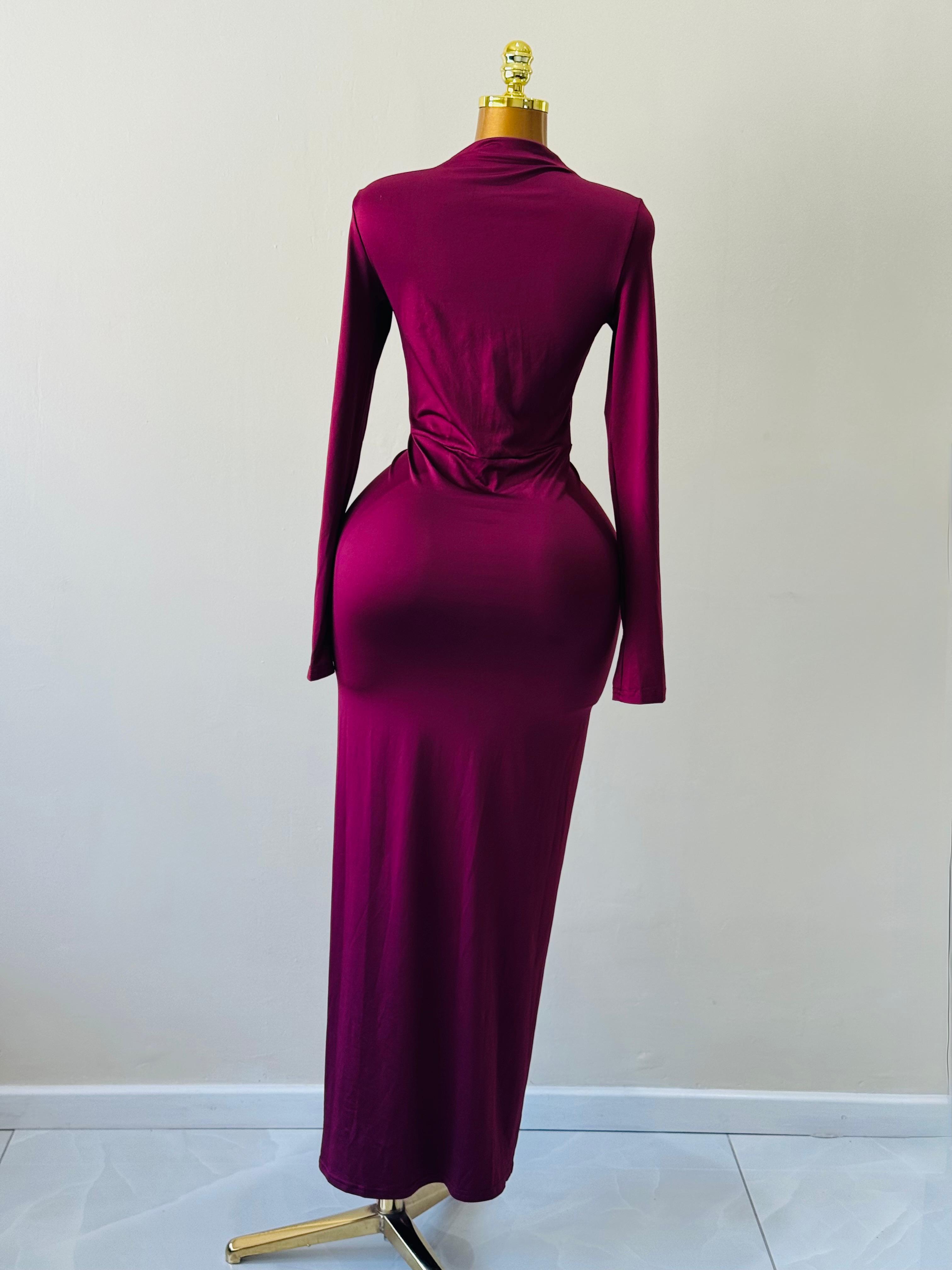 Ely bodycon maxi dress